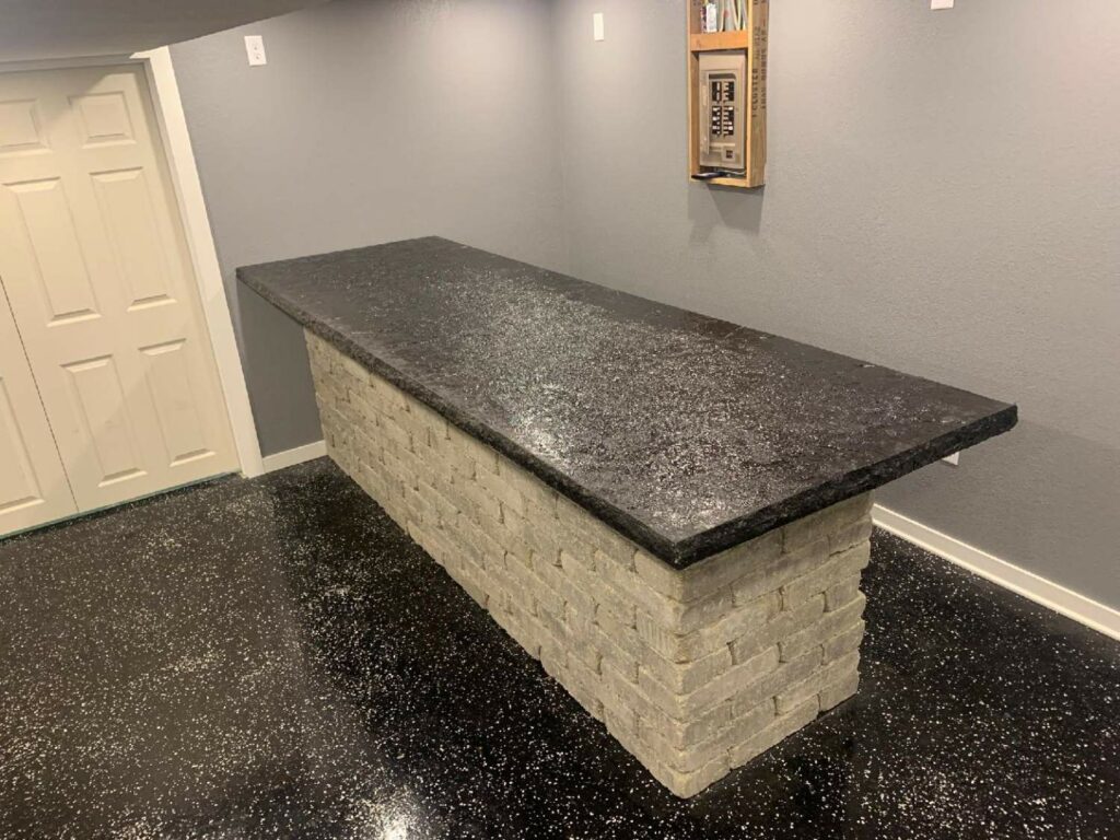 Residential Concrete Countertop