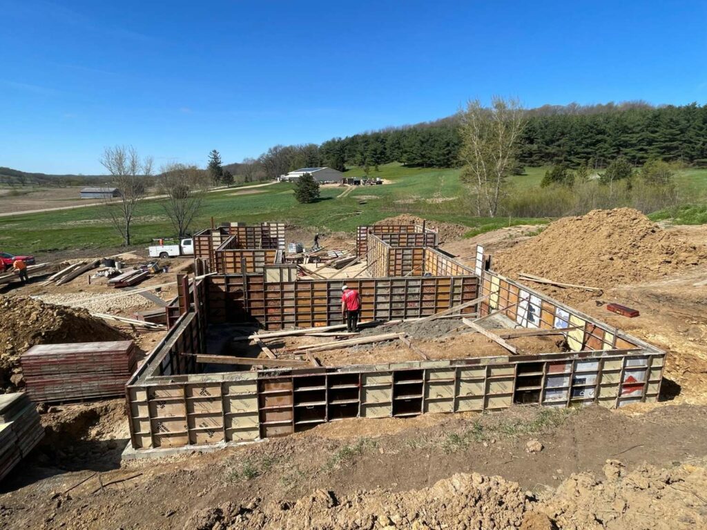 Residential Concrete Framing