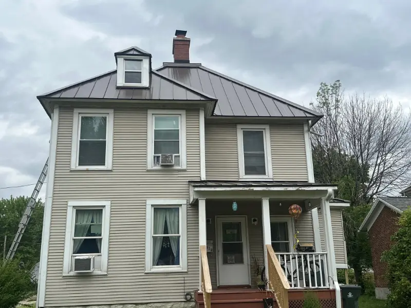 Metal roof